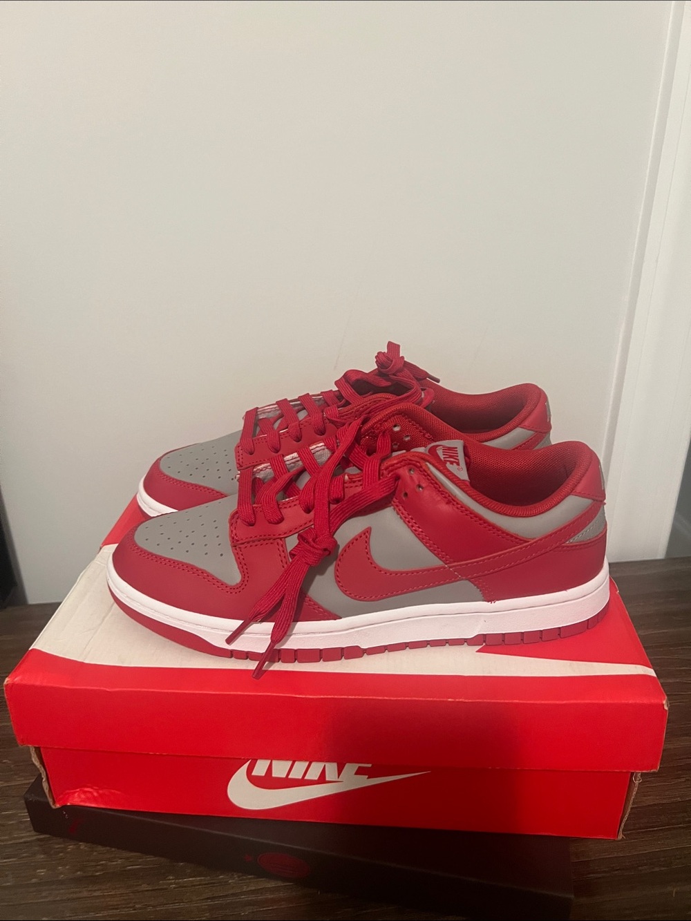 Nike Dunk Low Retro UNLV(2021) - Red/Grey